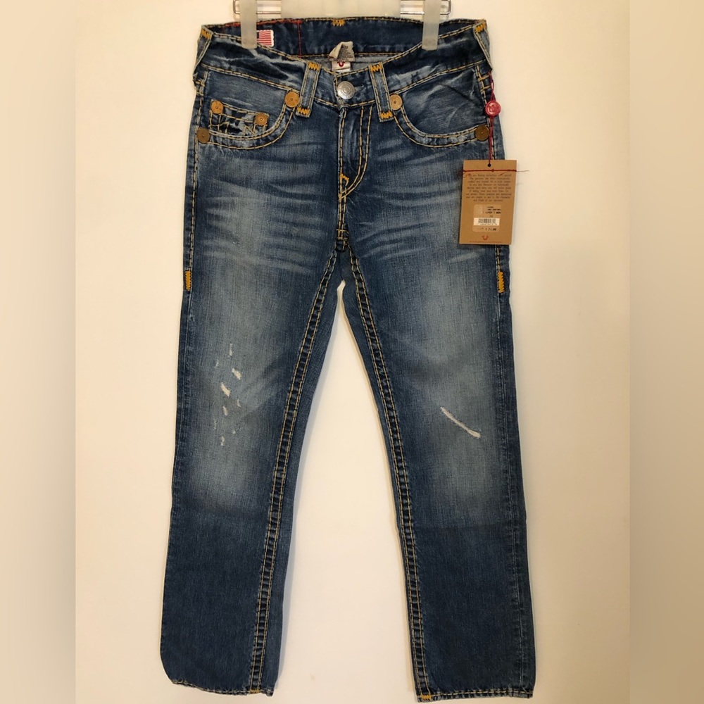 NWT True Religion Men’s Straight Denim Made in USA